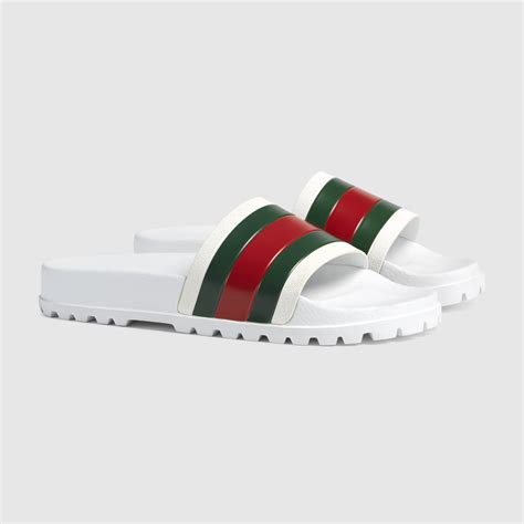 gucci slides on someone& 39